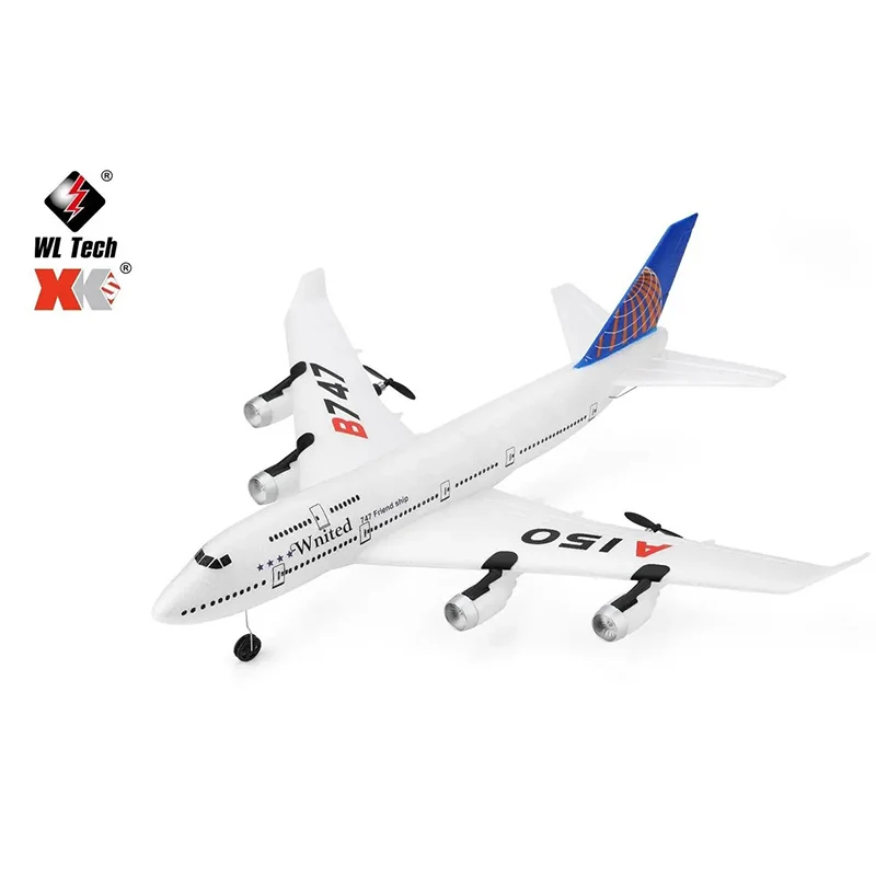 

Wing Span 510mm Weili Xk A150/a120 Boeing B747 Three Channel Realistic Glider Fixed Wing Remote-controlled Aircraft Model