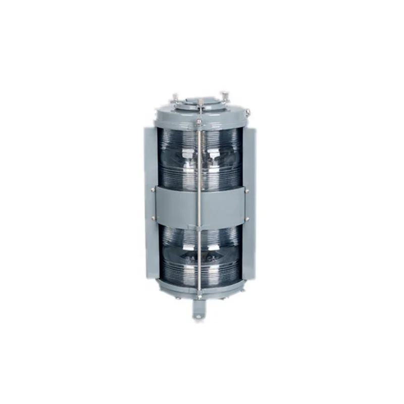 CXH-10B IMPA 370441 2*60W Stainless Steel Double Deck Navigation Signal Light-（Green, please note if other colors are needed）