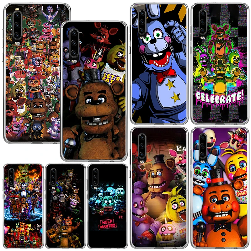 Five-Nights-At-Freddys Phone Case For Huawei P30 P40 P20 P10 Lite Mate 20 10 Pro Y5 Y6 Y7 Y9S P Smart Z Fundas Back Cover