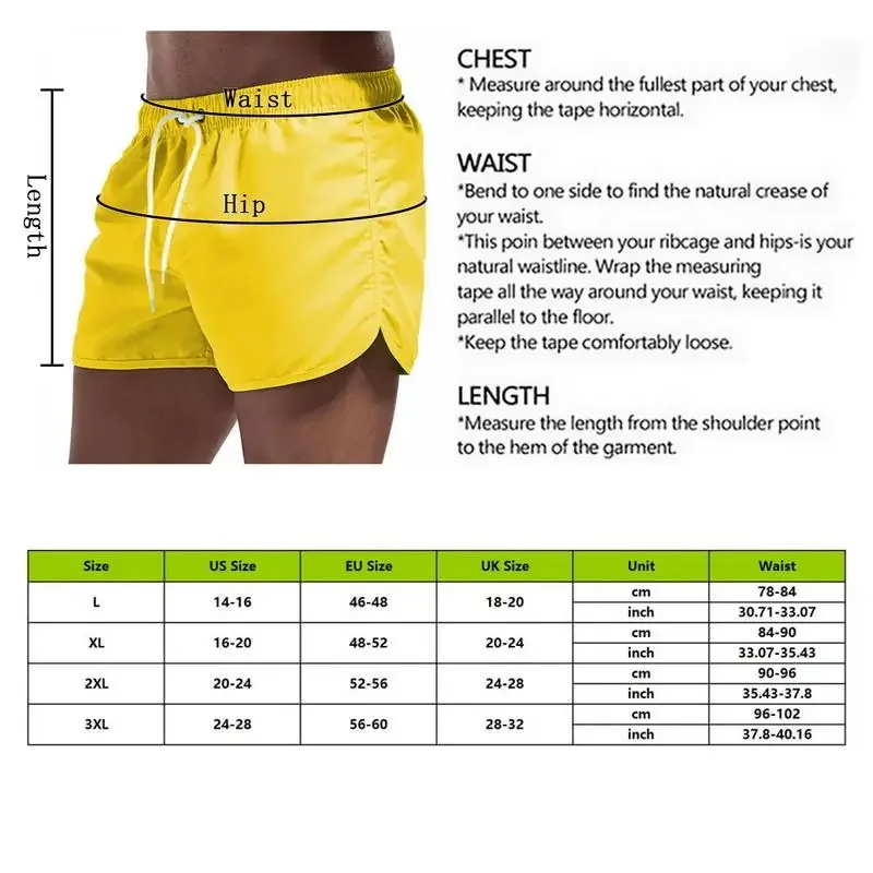 2024 Summer Men\'s Shorts Brand Beach Wear Sexy Swimming Pants Men\'s Swimwear Low Waist Breathable Beach Wear