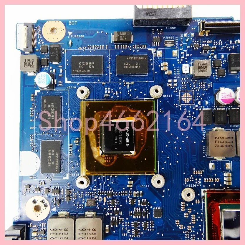 N551JK with i7-4710HQ CPU GTX850M-V2G GPU Mainboard For ASUS N551J