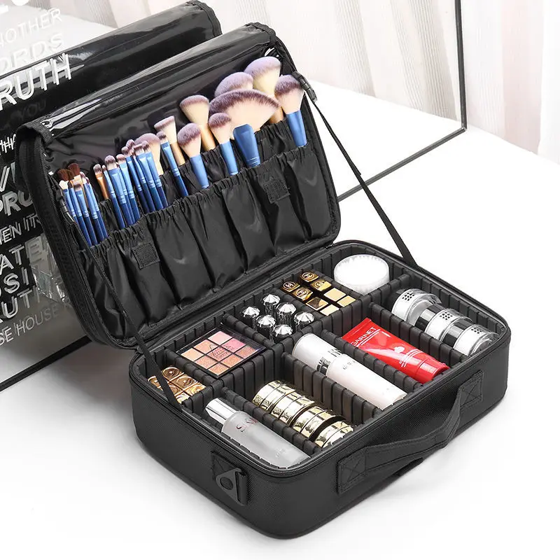 New Makeup Bag For Travel Outing Portable Professional Large Capacity Multifunction Tattoo Tool Women\'s Cosmetics Case