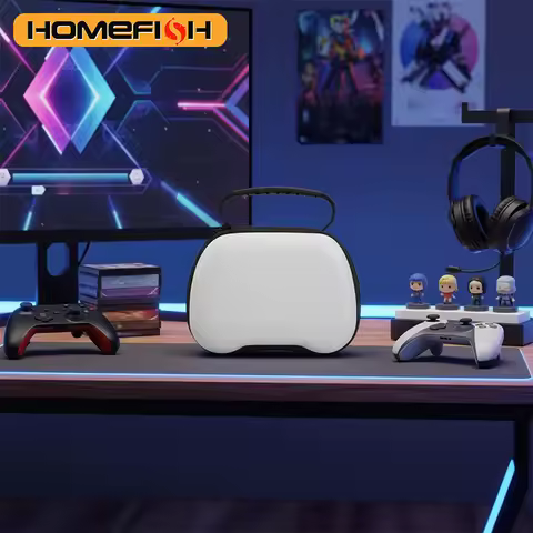 The game controller storage case is suitable for PS5, XBOX/PS4 controller storage boxes and hard packs