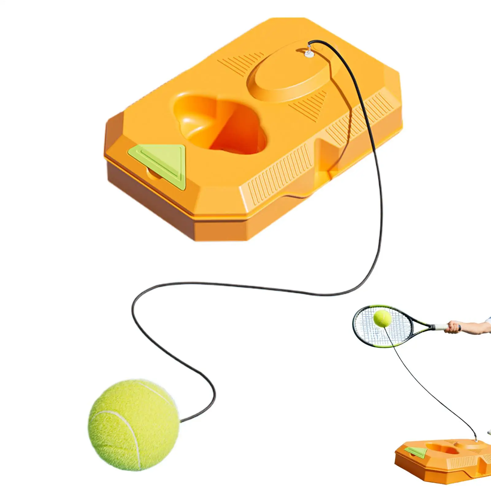 

Tennis Rebounder Trainer Exercise Aid For Ball Sports Tennis Practice Reaction Kit For Beginners Adults Teens Fielding Gym