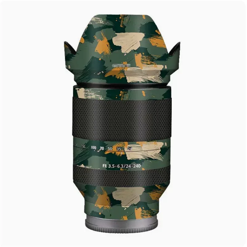 For Sony FE 24-240mm F3.5-6.3 OSS SEL24240 Anti-Scratch Camera Lens Sticker Coat Wrap Protective Film Body Protector Skin