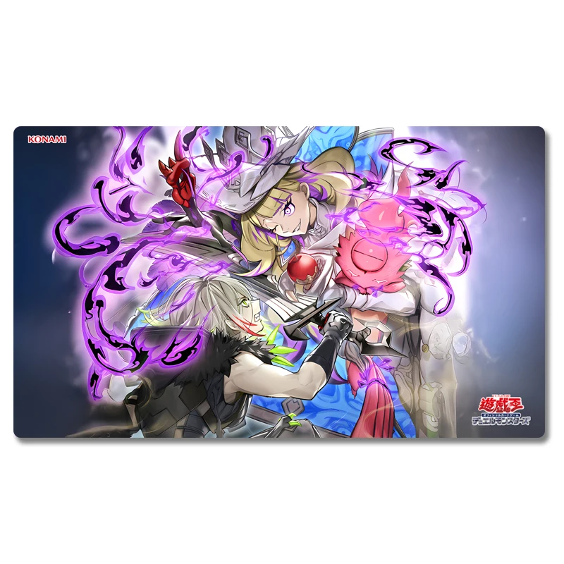 

Yugioh Sinful Spoils of Slumber - Morrian Play Mat Yu-Gi-Oh! TCG OCG Trading Card Games Mat Duel Plate Rubber Card Mat Mouse Pad