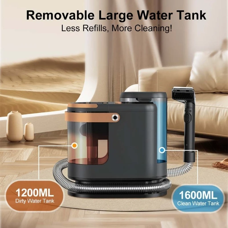 Carpet washing sofa spray suction integrated small multi-functional fabric cleaning machine