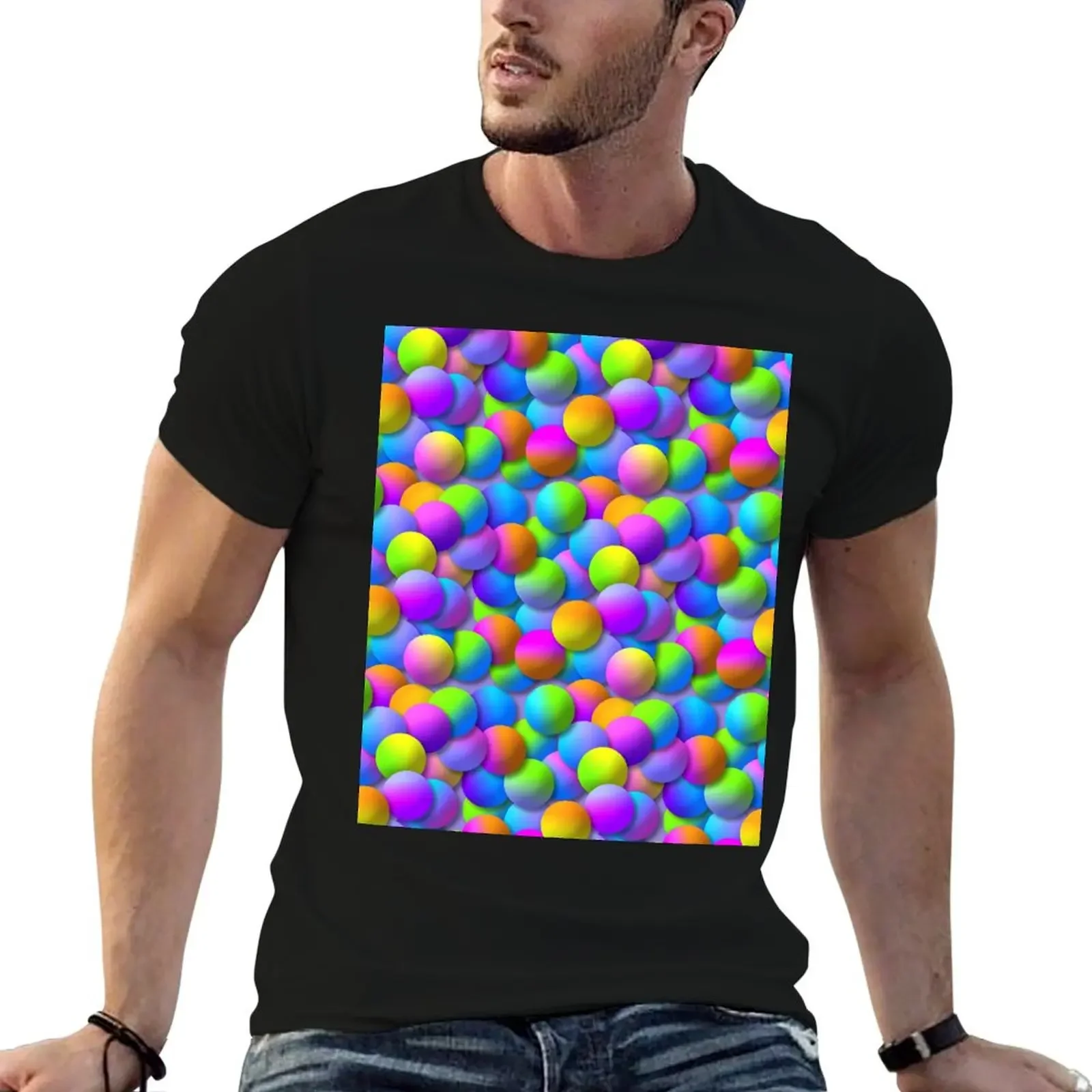 Ball Pit T-Shirt boys whites customs design your own plus size clothes anime clothes mens t shirts casual stylish