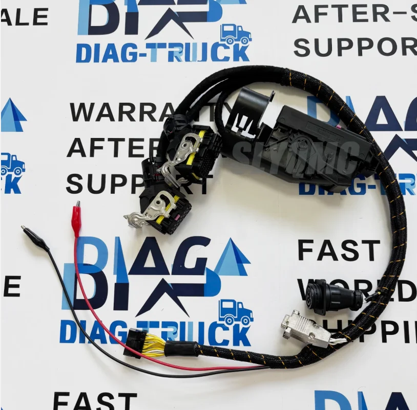 For Doosan 0281020072 ECU Programming Cable Brushing EDC1 Wiring Harness CM800