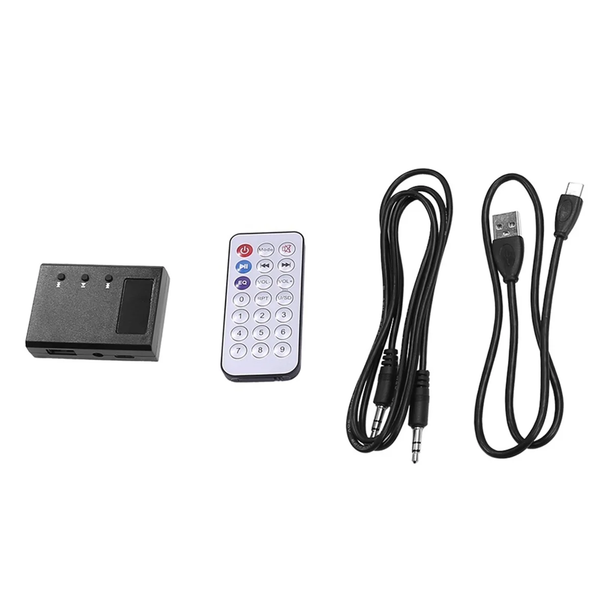 Portable CD Player Decoder with AUX Adapter for Cars Without WAV Audio Support -T45C