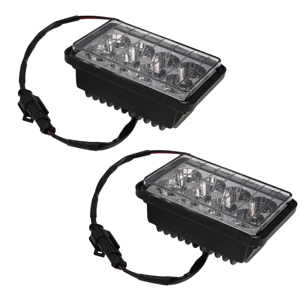 2X LED Work Light Set 6661353 for Bobcat Skid Steer Loaders 553 753 853 864 S175 S250 S570 S740 T250 T740 T750 T770