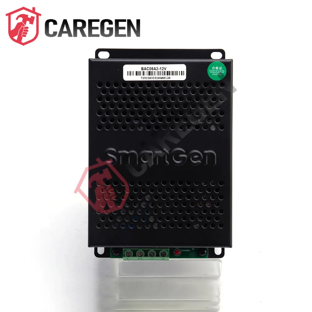 smartgen-bac06a2-6a-3a-プラスチック製ディーゼル発電機バッテリー充電器スイッチタイプ自動インテリジェントフロート充電モジュール