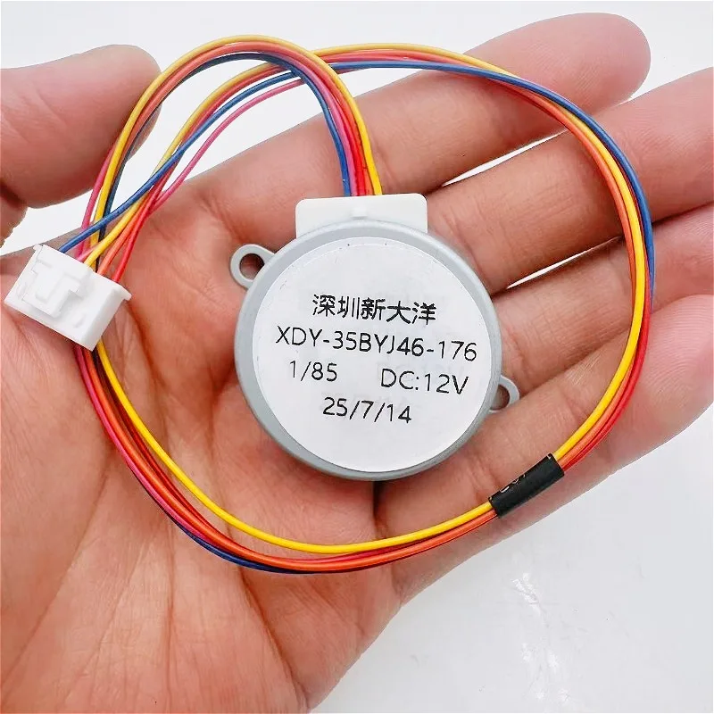 35BYJ46-176 DC 12V 4-Phase Stepper Motor, 1:85 Gear Ratio for Fan, Small Appliances & Smart Devices - view 2