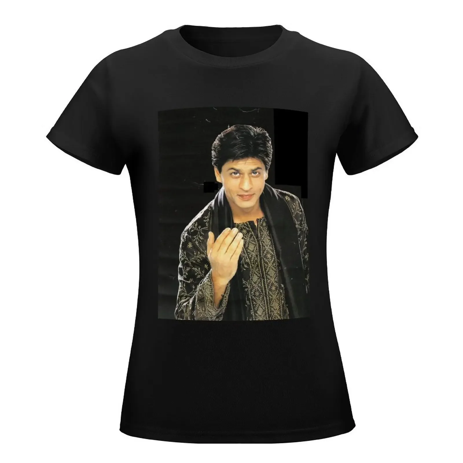 shahrukh khan young T-Shirt cute clothes Aesthetic clothing female Blouse Woman T-shirts