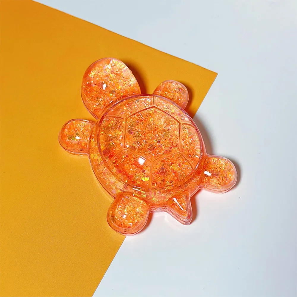 Flash Stromend Zand Snoep Kleur Schildpad Poppen Miniatuur Schildpad Standbeeld Leuke Cartoon Schildpad Speelgoed Kawaii Mini Schildpad Klein Ornament