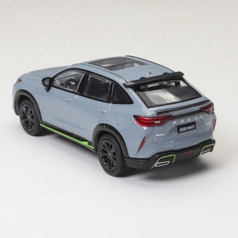 XCARTOYS 1/64 Alloy Diecast Car Collection Model Haval H6 S Midsize Off-road SUV Rubber Tire Kids Xmas Gift Toys for Boys