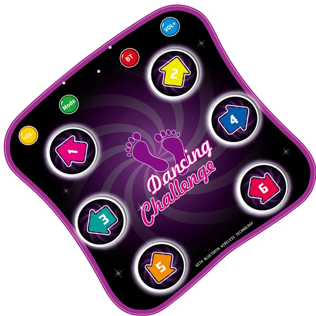 

Dancing Mat With Optional Music Dance Game Experience Precision Gaming Gear Electronic Dance Pad Bluetooth ligh 11D