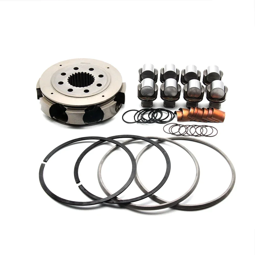 

Selected Good Hydraulic Motor Spare Parts Cam Ring Stator Rotor Piston Seal Kit For MCR3 MCR03 MCRE03 For Cat 226 Cat 216 Loader