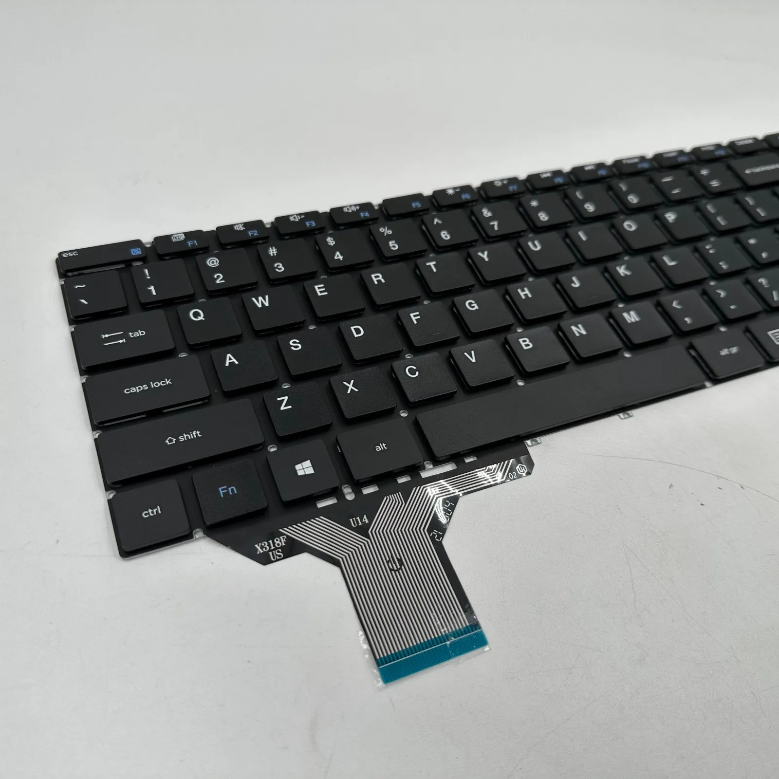US Laptop Keyboard for Laptop keyboard Replacement US Layout for Teclast F7 Plus 2 TB05 X318F U14 V6318F D0K-6318F DOK-6318F V63