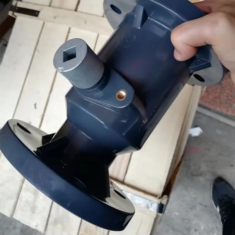 جودة عالية صفر تسرب DN15 إلى DN100 PVC UPVC CPVC البلاستيك 2 طريقة المحرك الهوائي صمام كروي ذو حواف