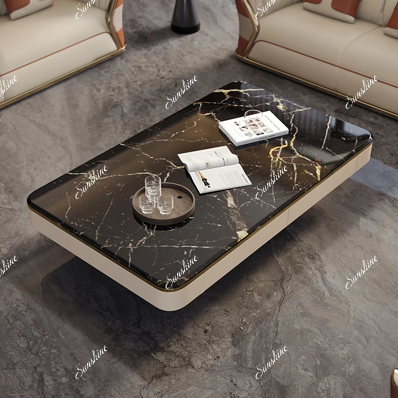 

Italian light luxury high-end apartment size living room coffee table FT