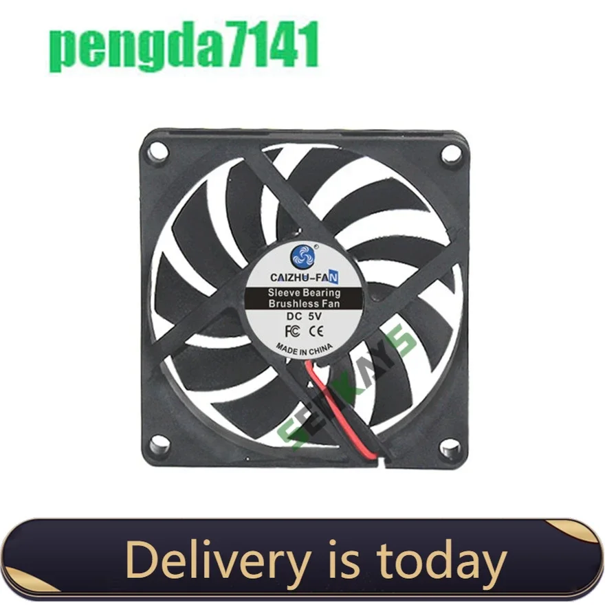 

8010 80MM 80*80*10MM DC 5V 12V 24V Ultra-thin USB Cooling Fan Comptuter CPU Cooling Fan Laptop Cooling Fan 2pin