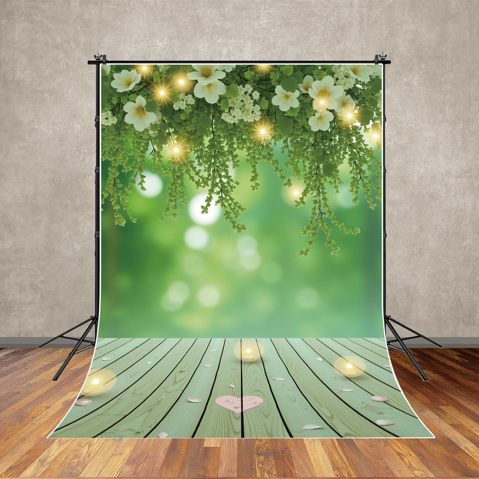 MOON.QG 봄 꽃 꽃 배경 아기 소녀 생일 꽃 결혼식 발렌타인 사진 배경 베이비 샤워 비디오