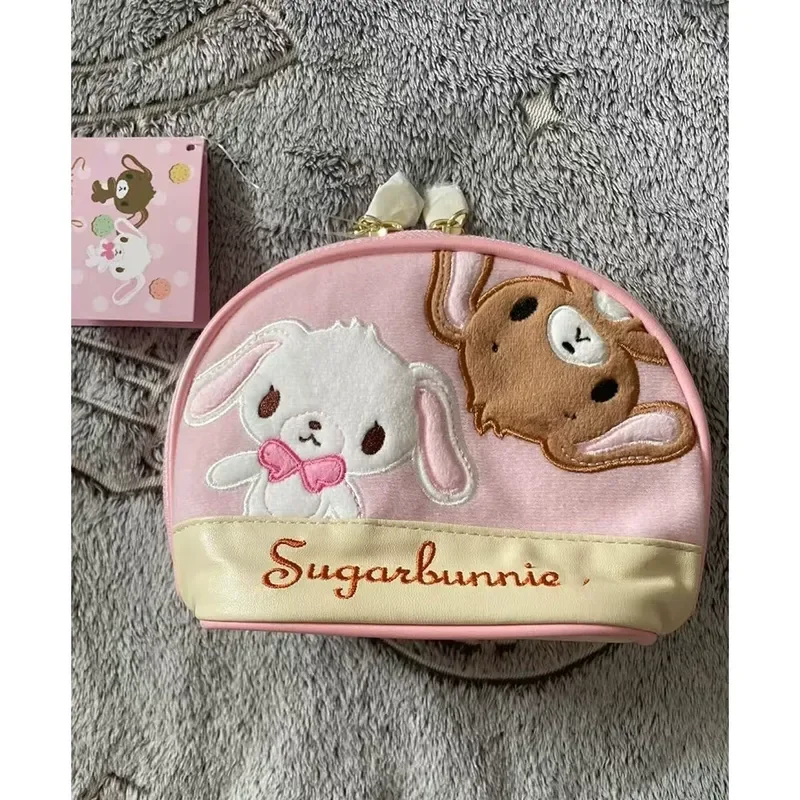 

Caramel Rabbit Shell Storage Bag Portable Cosmetic Bag Portable Large-Capacity Compartment Washing Bag Holiday Gift
