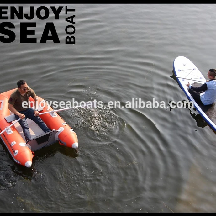 Stijve drijvende vissersboot, vissersboot met aandrijving, opblaasbare boot met CE
