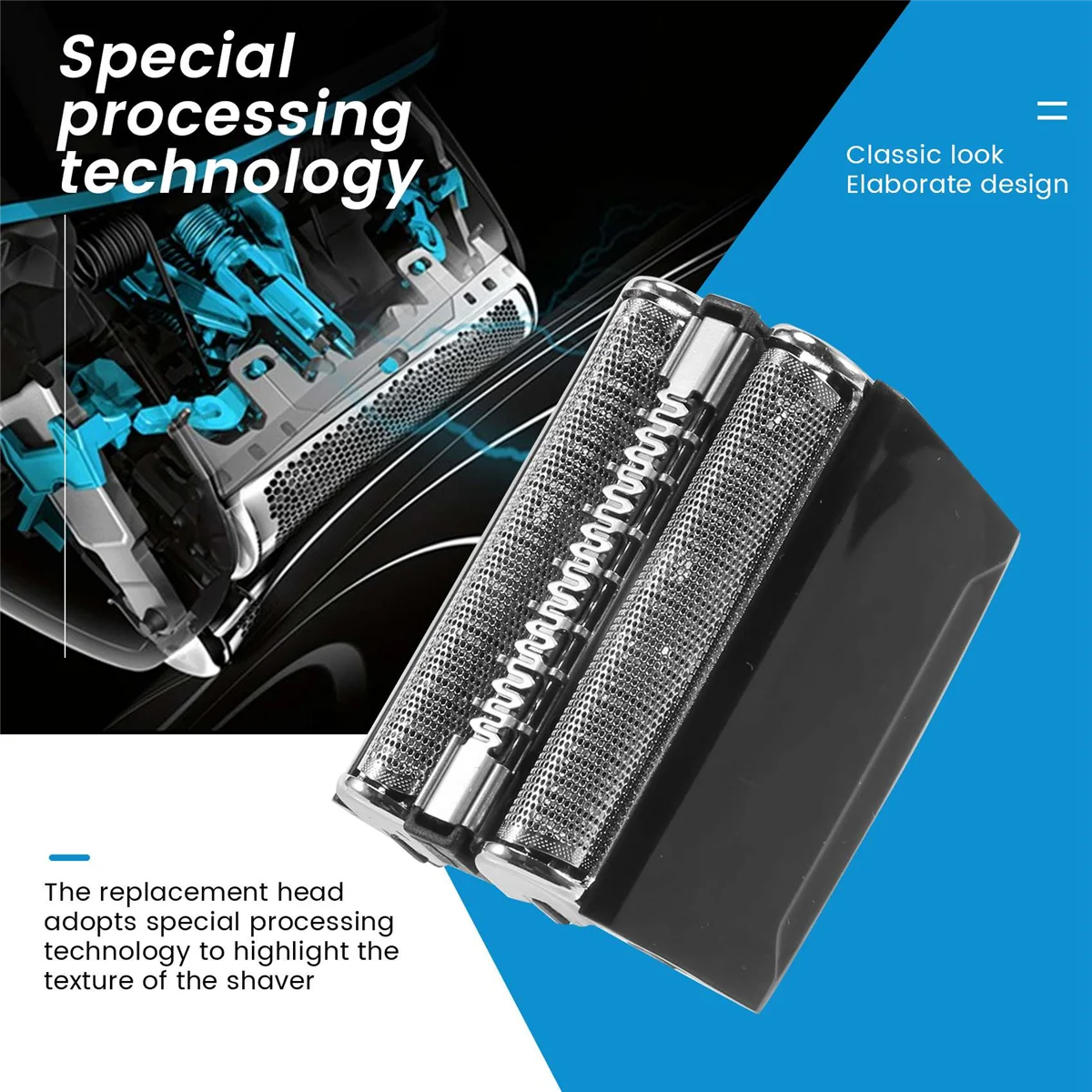 براون ماكينة حلاقة كهربائية رأس للاستبدال ، سلسلة براون 5 ، براون 5020,5020S ، 5030,5030S ، 5040,5040S