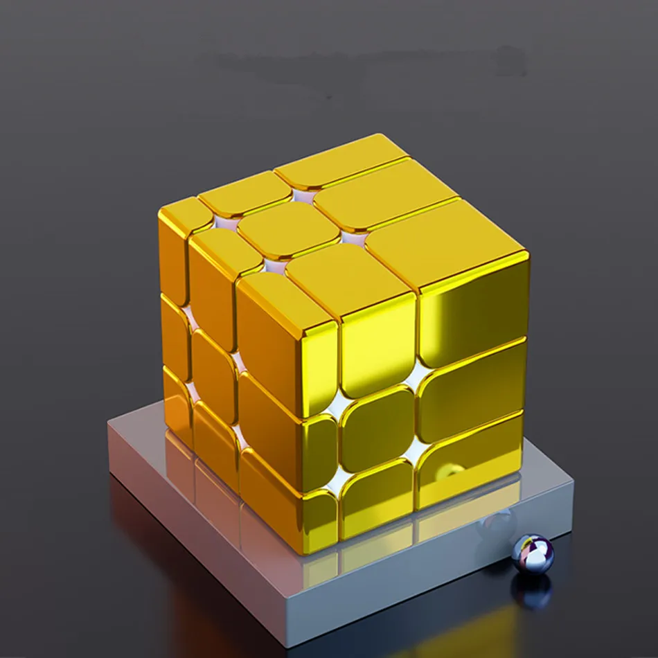 Cubo mágico ShengShou Mirror 3x3, cubo mágico de velocidad, cubo mágico SengSo Legendary Illusion Plating, juguetes para niños, Cubo Magico