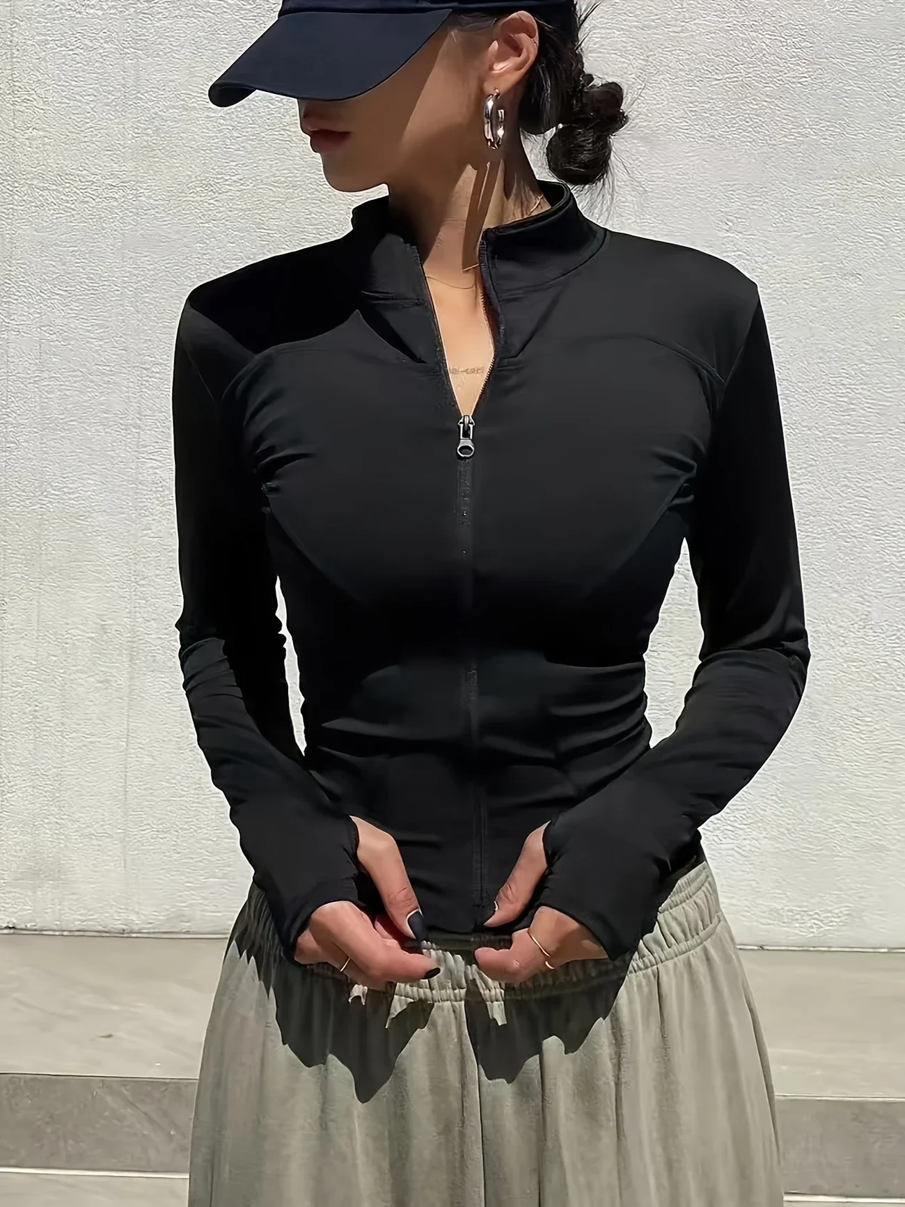 Veste de sport Pilates d'automne 2025 à séchage rapide pour femme – Idéal pour les entraînements de gymnastique et la course en plein air