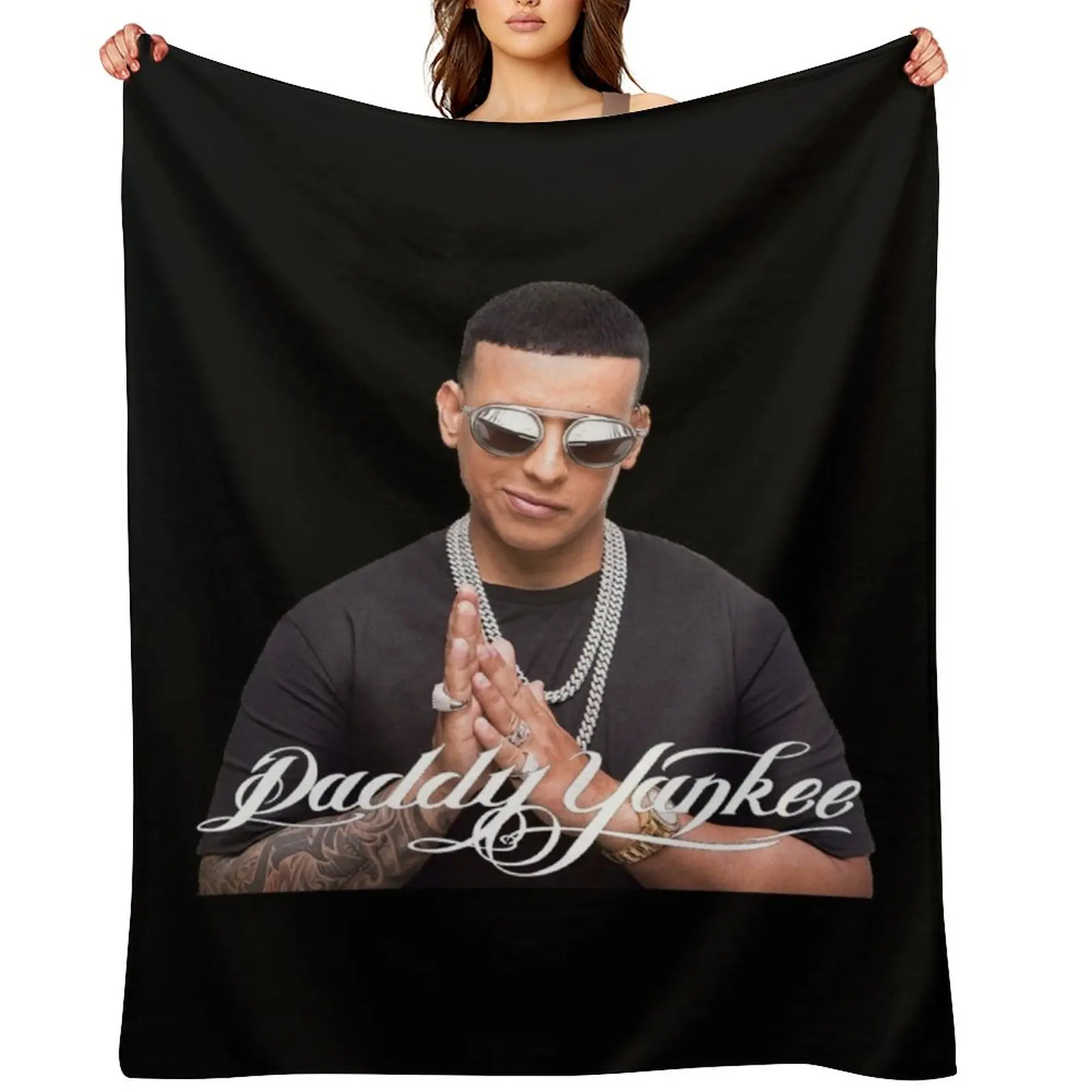 

Best Selling Music Rnb Kucoba Daddy Trending YankeeDURA Popular International Rapper Hip Hop Throw Blanket Plaid Blankets