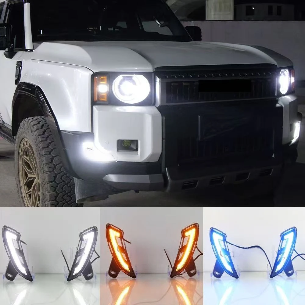 

LED Daytime Running Lights for 2024 Toyota Land Cruiser Prado LC250 - Custom Fit