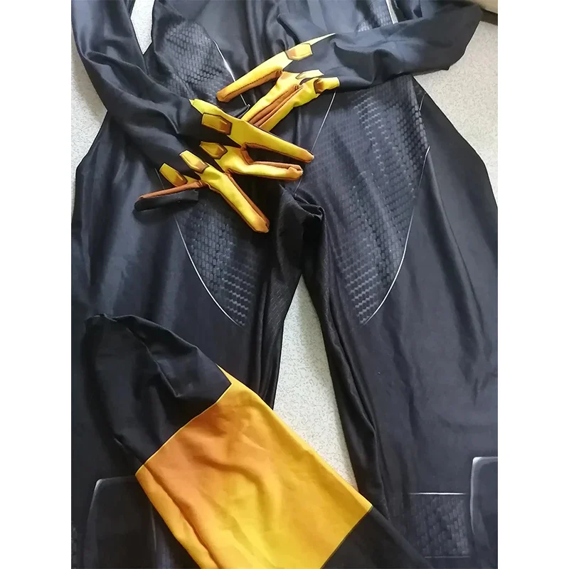 ชุดคอสเพลย์แบทเกิร์ลชุดบอดี้สูทซูเปอร์ฮีโร่ zentai ผู้ใหญ่เด็ก