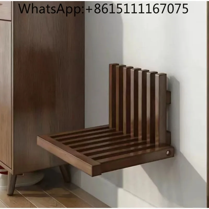 Foldable Wall Mounted Bedside Table, Space Saving Ultra Narrow Creative Bedroom Side Frame