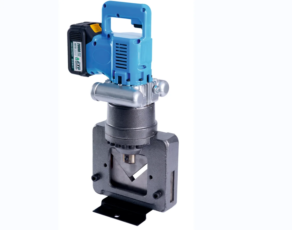 

Lithium Angel Iron Cutting Tools Hydraulic Angle Iron Cutter Angle Cutting Machine 60x60 mm