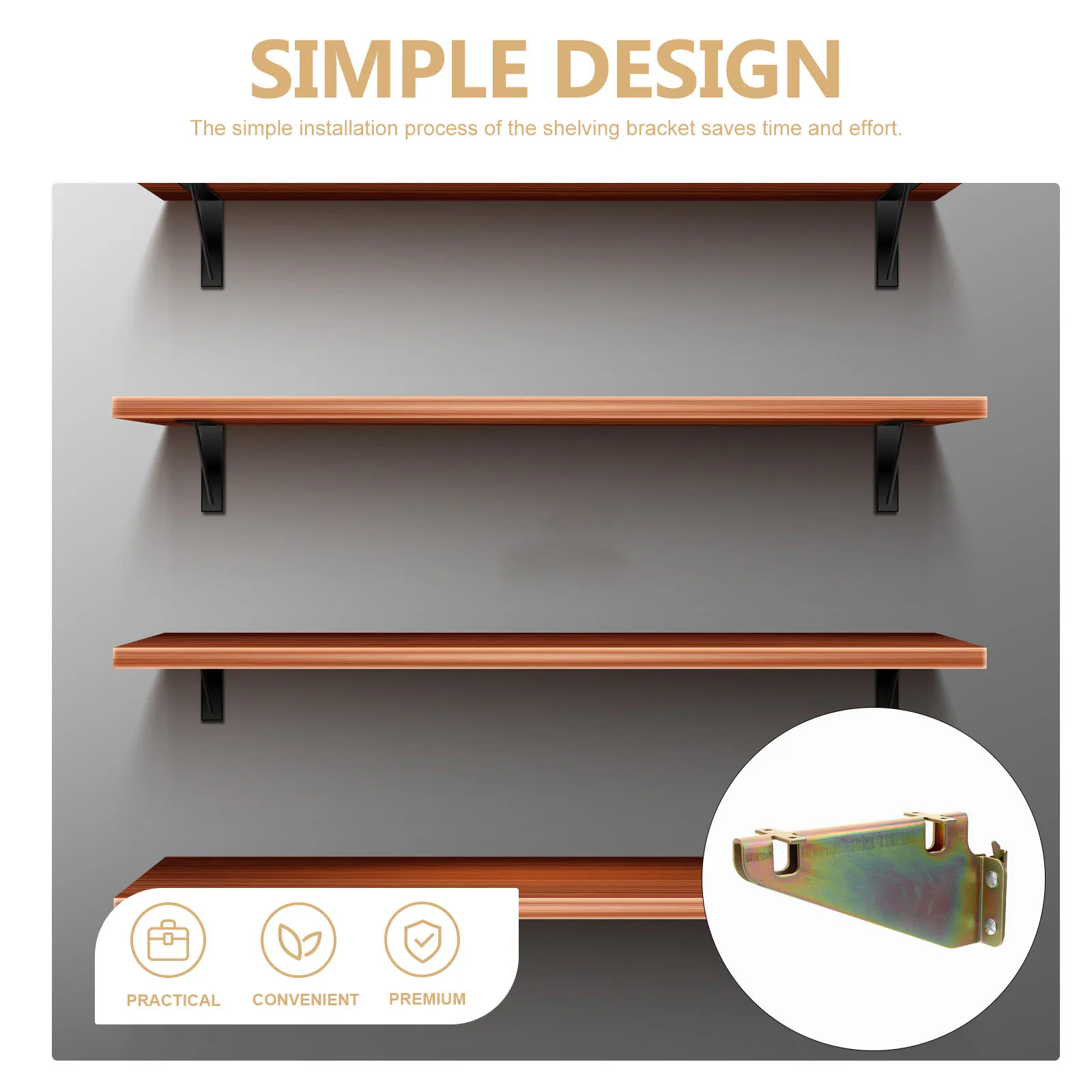 

Кронштейн для электронной дорожки, монтажная задняя пластина, аксессуары для полки, прицеп из оцинкованной стали