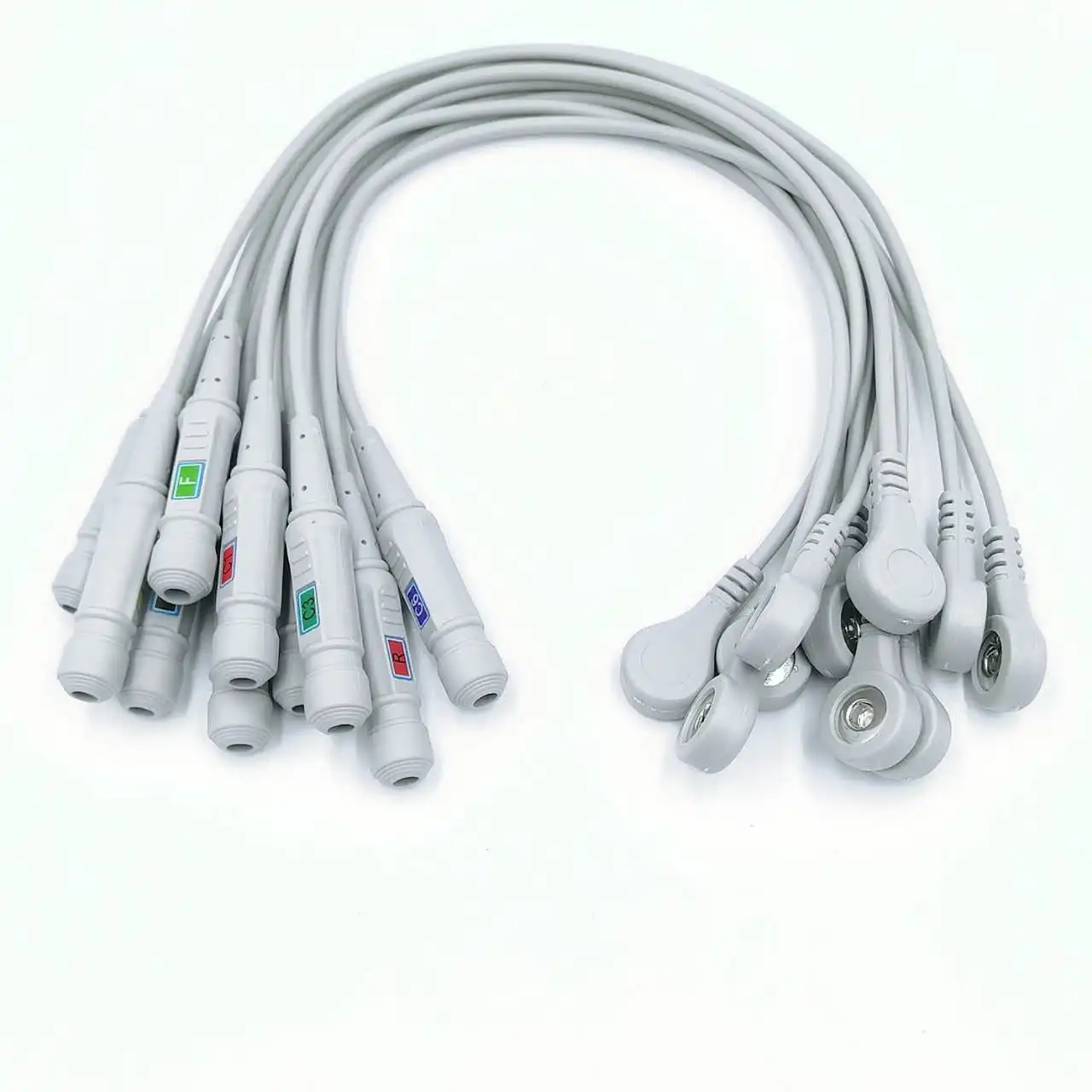 

compatible Safety 10-Lead clip EKG leadwires