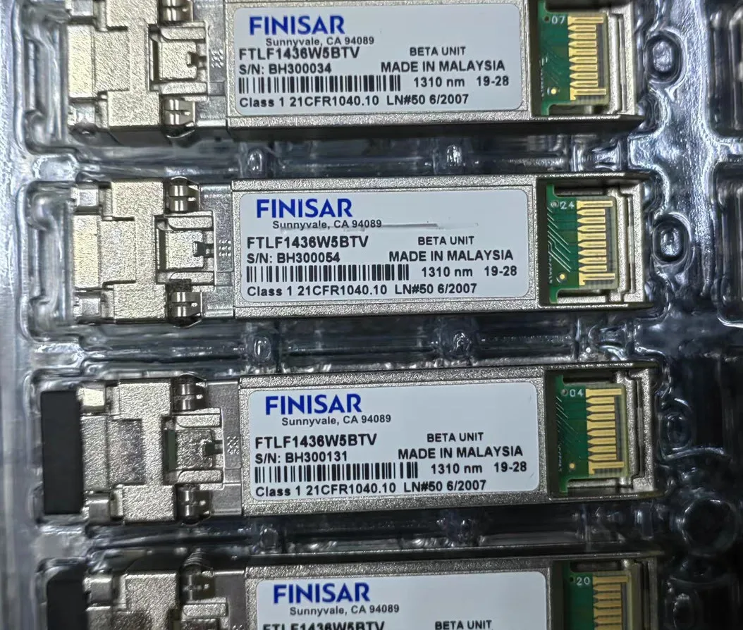 Original New 1PCS Finisar SFP Transceiver 25GB 1310NM 10KM FTLF1436W5BTV 25G LR Single mode Fiber Optical Module