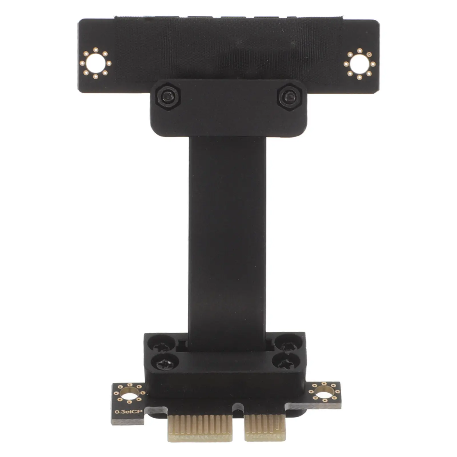 Pci-E 3.0 Riser Card Extension Cable 5cm Right Angle Adapter Flexible GPU Extension Cable External GPU Adapter Mining