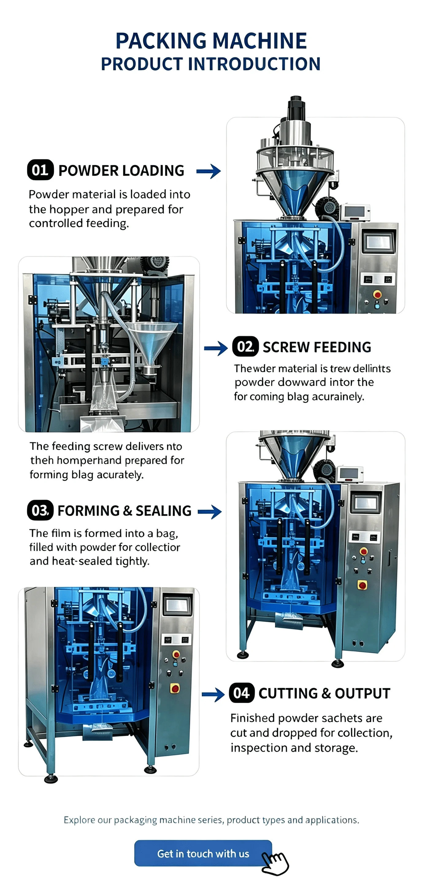 팝콘, 땅콩, 설탕 등 과립형 스낵 포장에 널리 사용되 - Commercial Popcorn Machine 리뷰 및 가격
