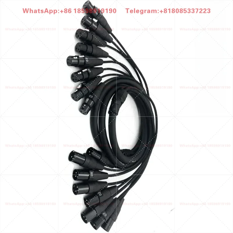 1 piece suitable for Oem8 10 12 16 24 32 Channels  30 50 100 Meter  Audio Signal Stage Snake Cable Management