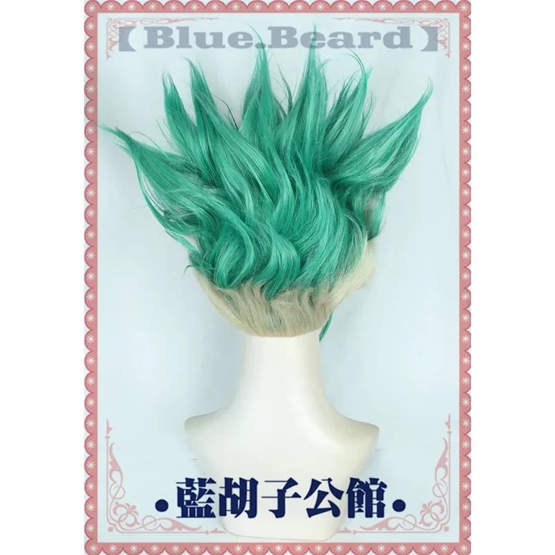

Ishigami Senkuu Cosplay Wig Short Green Mixed Synthetic Hair Halloween Party Carnival Props Accessories CXVCXFDRT435BC2025