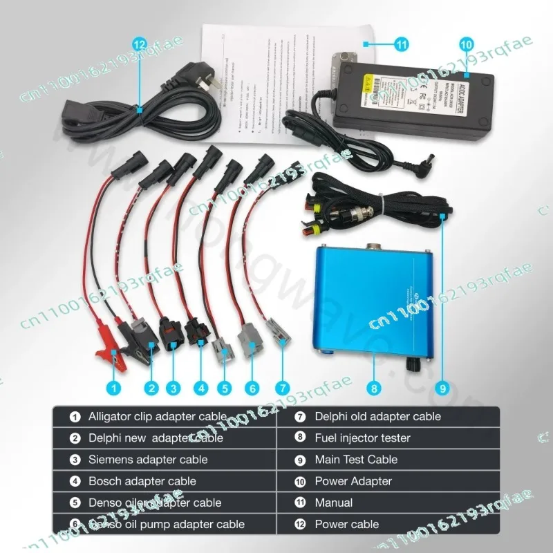 High Voltage CRI100 Diesel Coil Electromagnetic Piezoelectric Common Rail Injector Tester