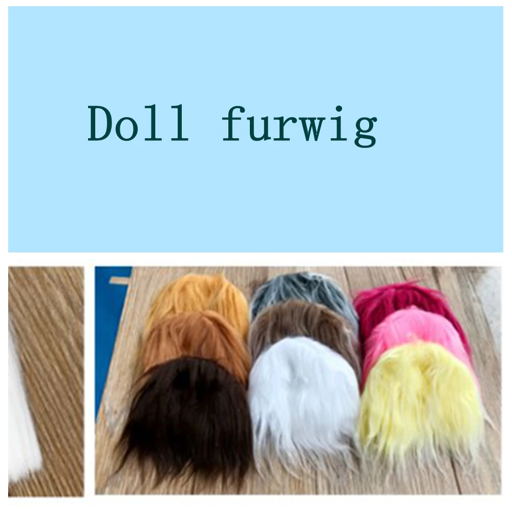 1/3 1/4 1/6 8 10 12 bylthe yosd SD AOD DOD BJD wig MSD Dollfie furwig doll toy woolwig 11cm 12CM 18 19cm22cm23cm24cm fw000