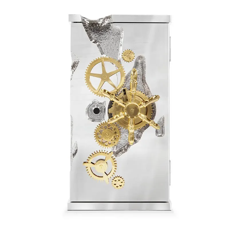 Stainless steel anti-theft safe household designer high-end mechanical code jewelry jewelry watch locker