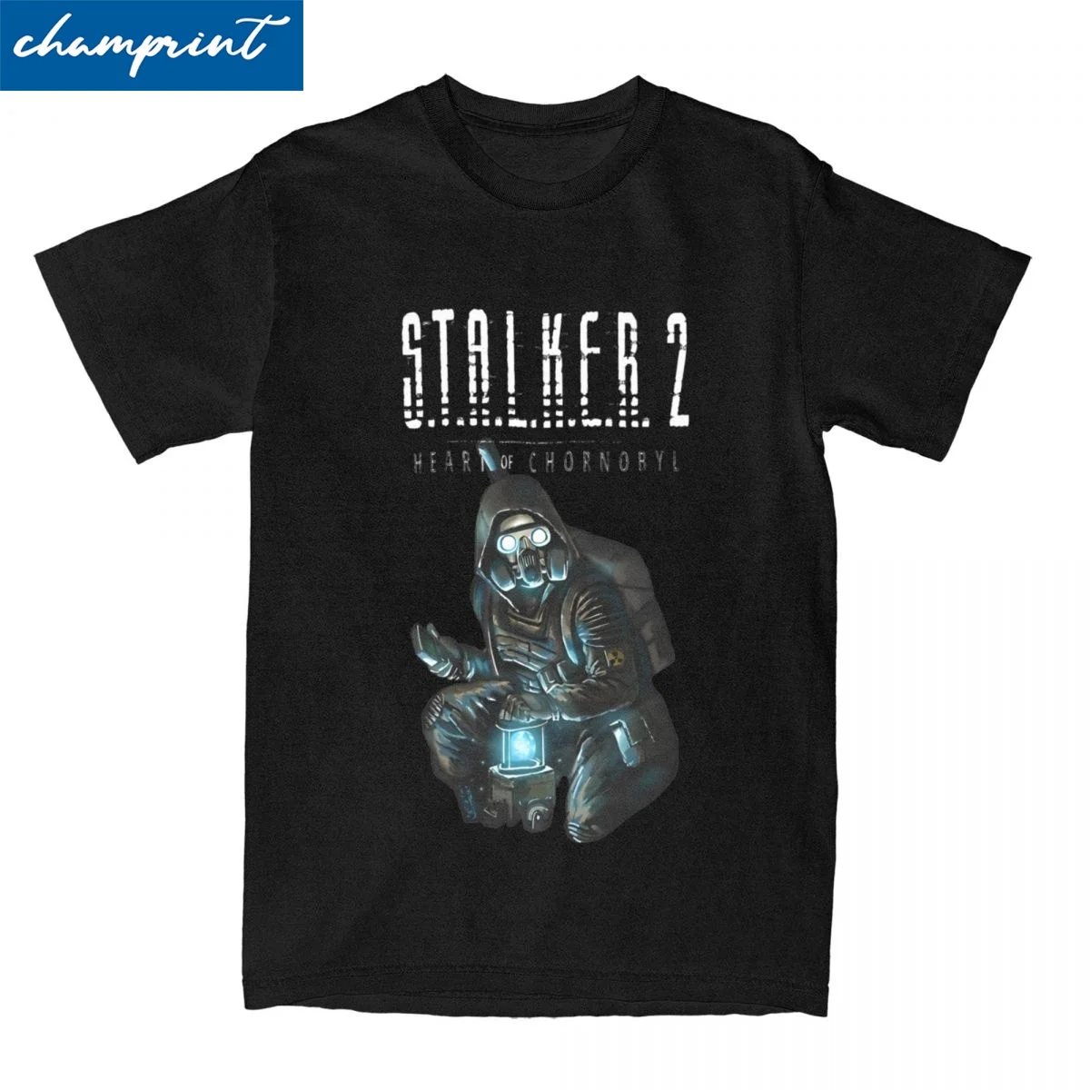 STALKER 2- Heart Of Chornobyl Loner With Artifact Container T Shirts Cotton T-Shirt Crewneck Tee Shirt Short Sleeve Clothes 6XL