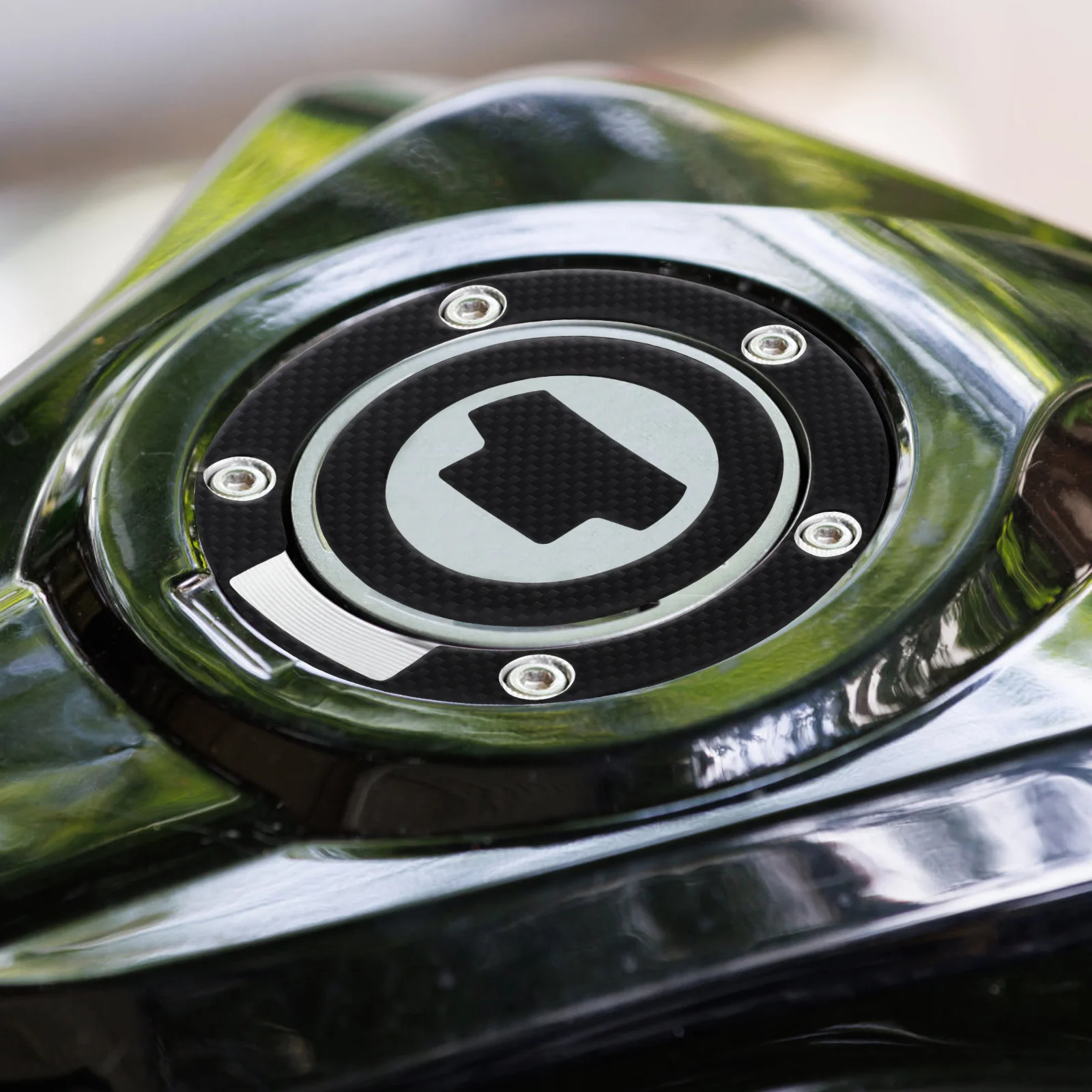 

Motorcycle Fuel Tank Protector Sticker Pad Waterproof Self-Adhesive for Gas Tank Protection and Decoration