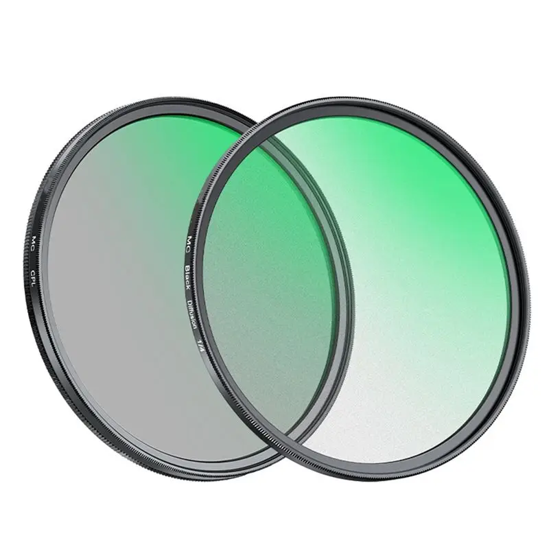 AA08-CPL+ Black Diffusion 1/4 Filter 58Mm For Canon Sony Lens- Glare Reduction Circular Polarizer Dreamy Soft Cinematic Effects